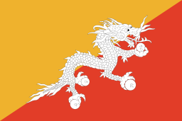 vlajka Bhútán